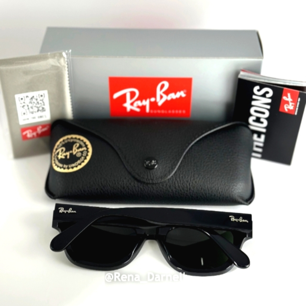 Ray-Ban State Street RB2186 Black New - Picture 9 of 16